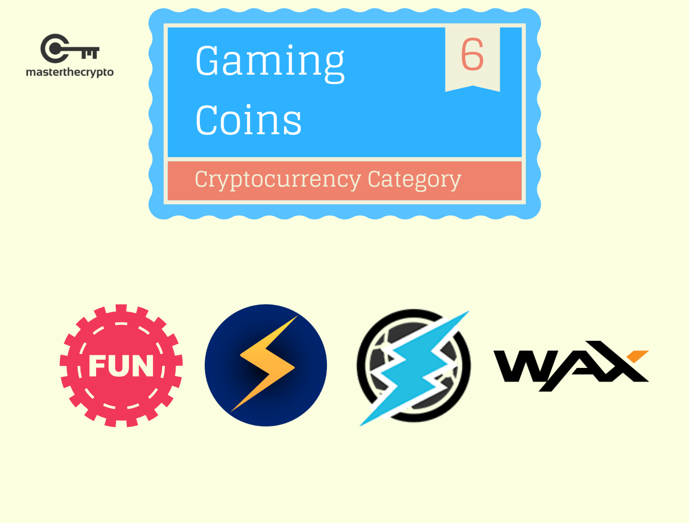 Category of Cryptocurrency Market: Gaming Coins - Master The Crypto