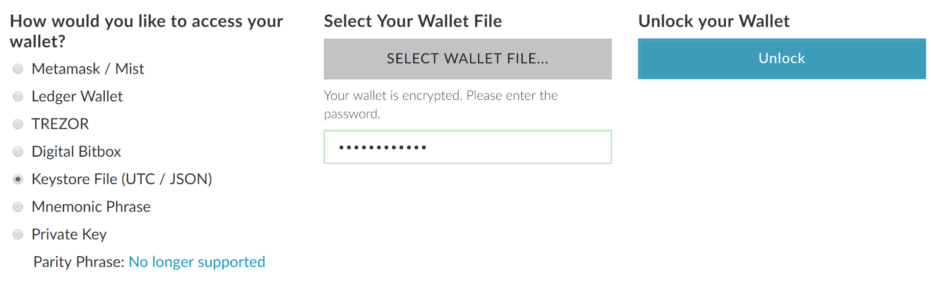 Guide to Cryptocurrency Wallets: Opening a MyEtherWallet (MEW) Wallet