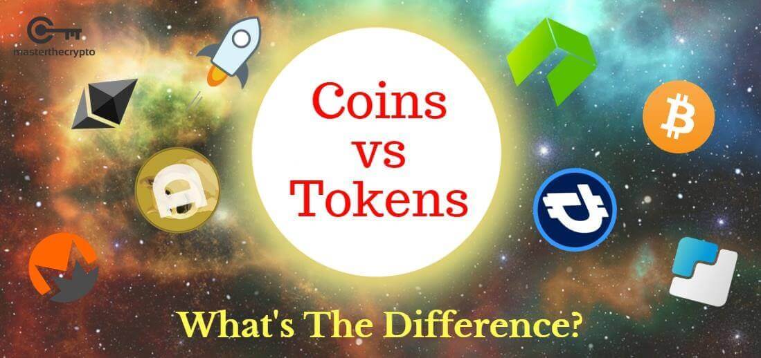 What is a token, coin and how do they differ