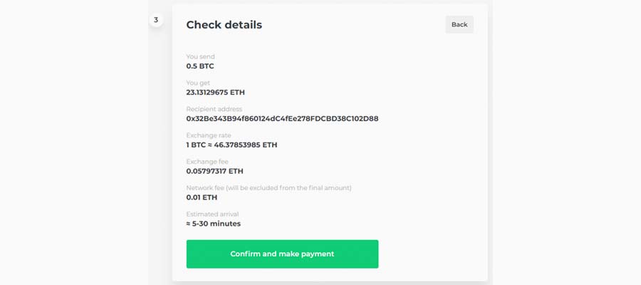 how to exchange coins on changelly