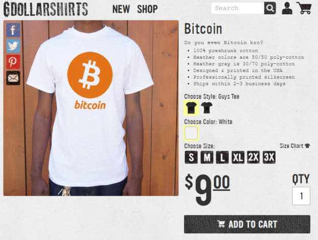 buy bitcoin clothing on the internet