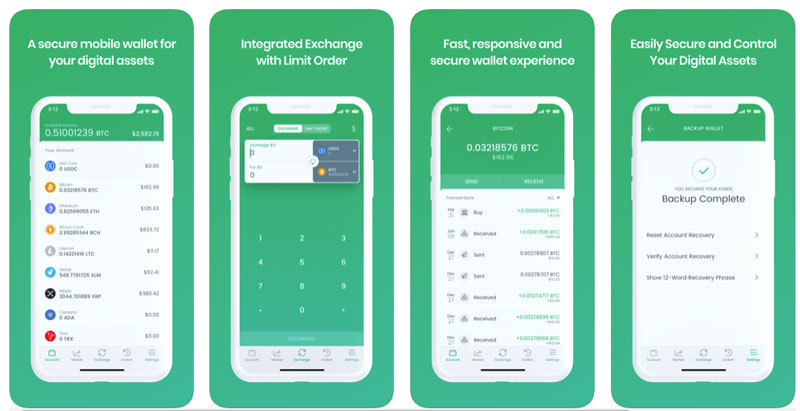 geriausia crypto exchange app)