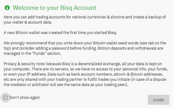 join bisq account
