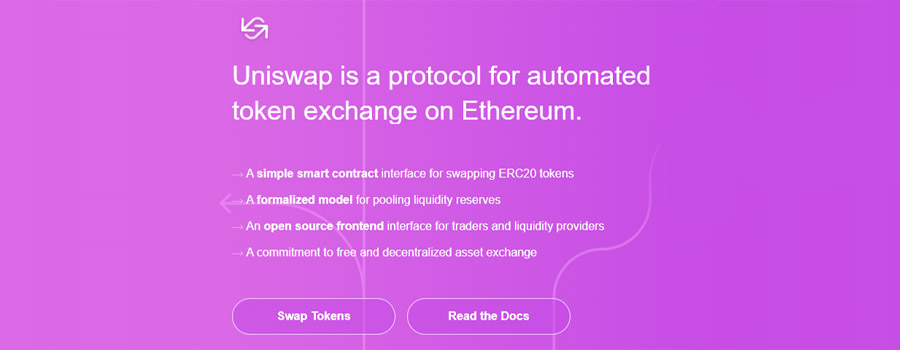 uniswap token exchange